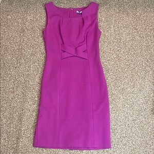 Antonio Melani Fuchsia Midi Dress